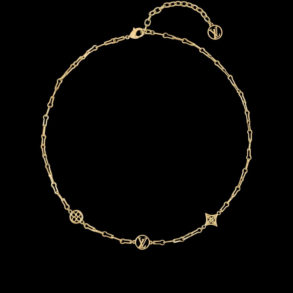 Louis Vuitton Gold Necklace